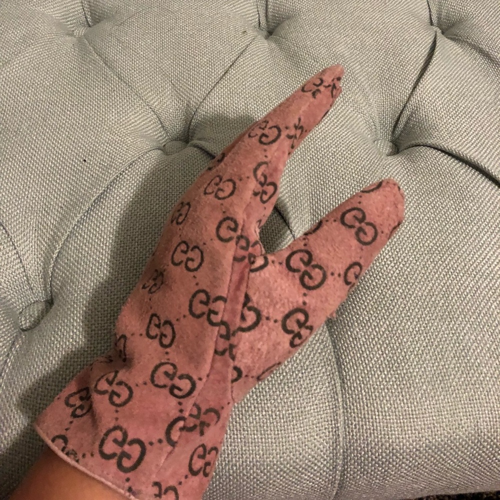SALE!!!!!💯 Authentic Vintage Gucci Leather Gloves - Picture 6 of 7
